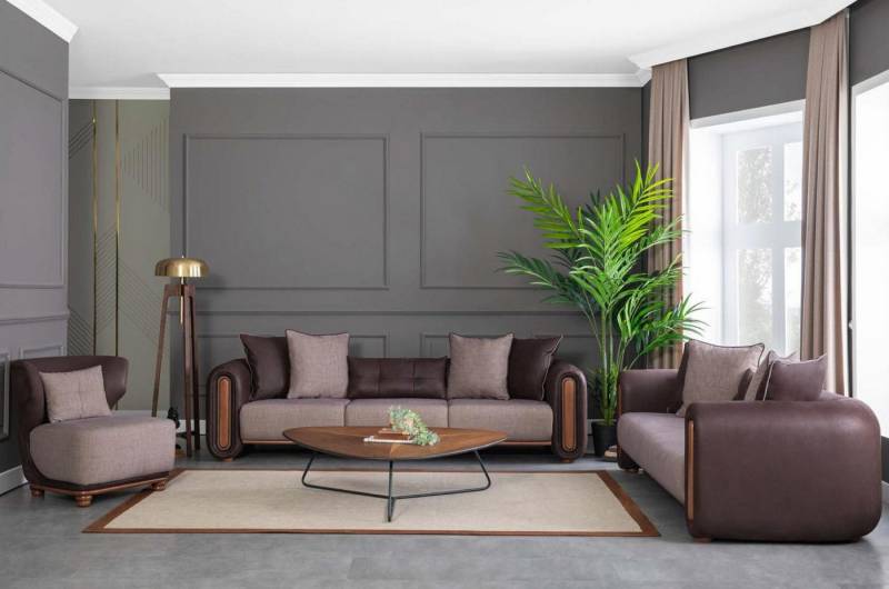 JVmoebel Sofa Exklusive Sofa-Lounge Garnitur – Moderne Textilmöbel Sets, Made in Europa JVmoebel Sofa Exklusive Sofa-Lounge Garnitur – Moderne Textilmöbel Sets, Made in Europa von JVmoebel