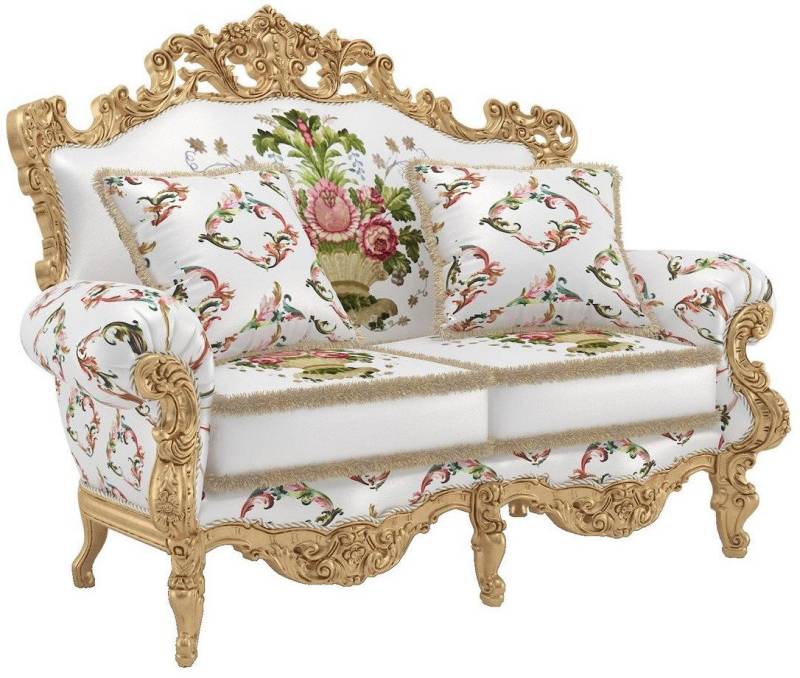 JVmoebel 2-Sitzer Klassische Polster Couchen Bank Couch Sofas Möbel Zweisitzer 2 Sitzer, Made in Italy von JVmoebel