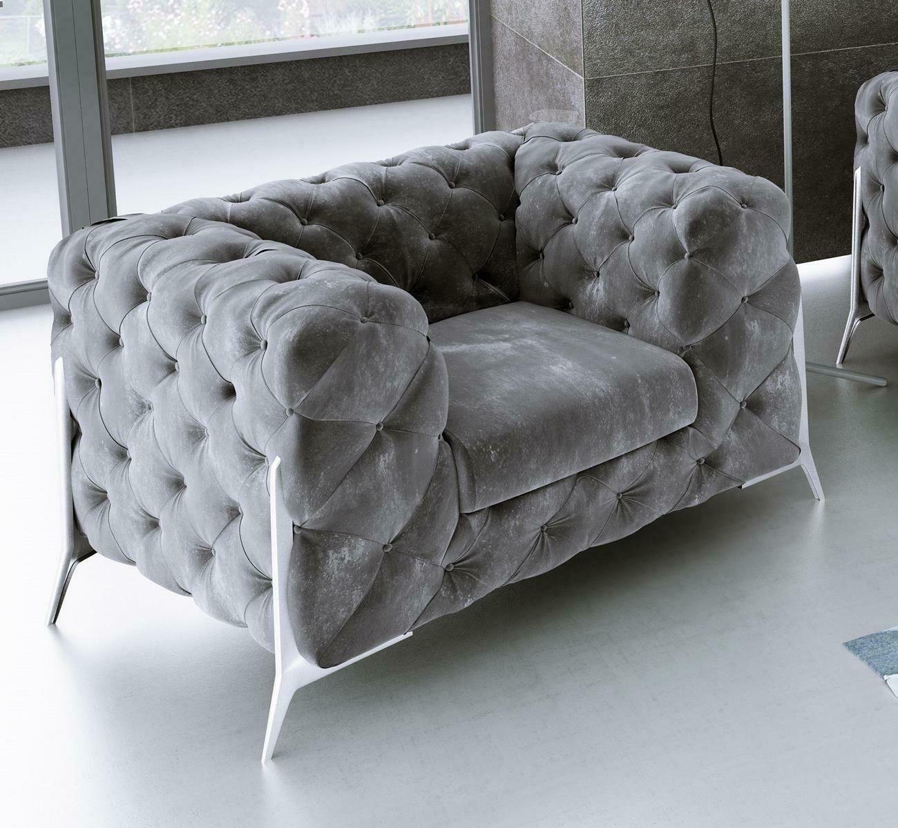 JVmoebel Sofa Lounge Luxus Polster Sitzer Sessel Design Chesterfield, Made in Europe von JVmoebel