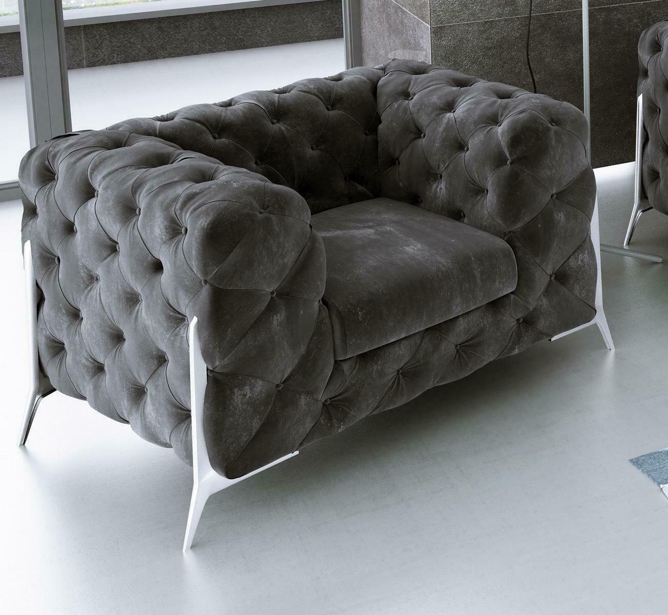 JVmoebel Sofa Lounge Luxus Polster Sitzer Sessel Design Chesterfield, Made in Europe von JVmoebel
