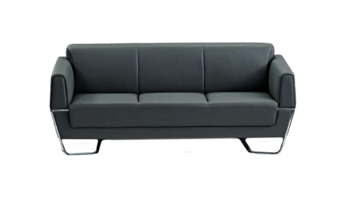 JVmoebel Sofa Modernes Sofa Dreisitzer Büro Couch Design Couchen Leder 3er Sofort, 1 Teile, Made in Europa von JVmoebel