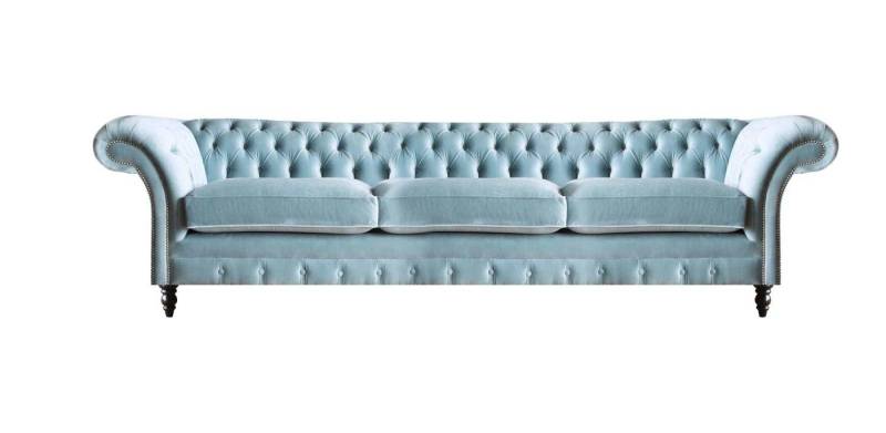 JVmoebel Sofa Stilvoller Chesterfield Dreisitzer Stoffsofas Designer Polster Couchen, Made in Europa JVmoebel Sofa Stilvoller Chesterfield Dreisitzer Stoffsofas Designer Polster Couchen, Made in Europa von JVmoebel