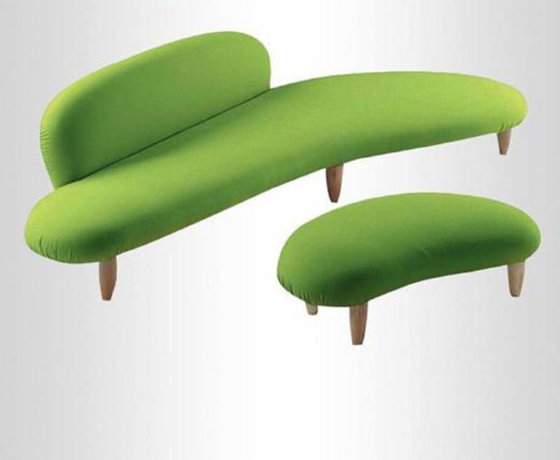 JVmoebel Sofa Weißes Sofa 4 Sitzer Couchtisch Sitz Möbel Wohnlandschaft Polster, Made in Europa von JVmoebel