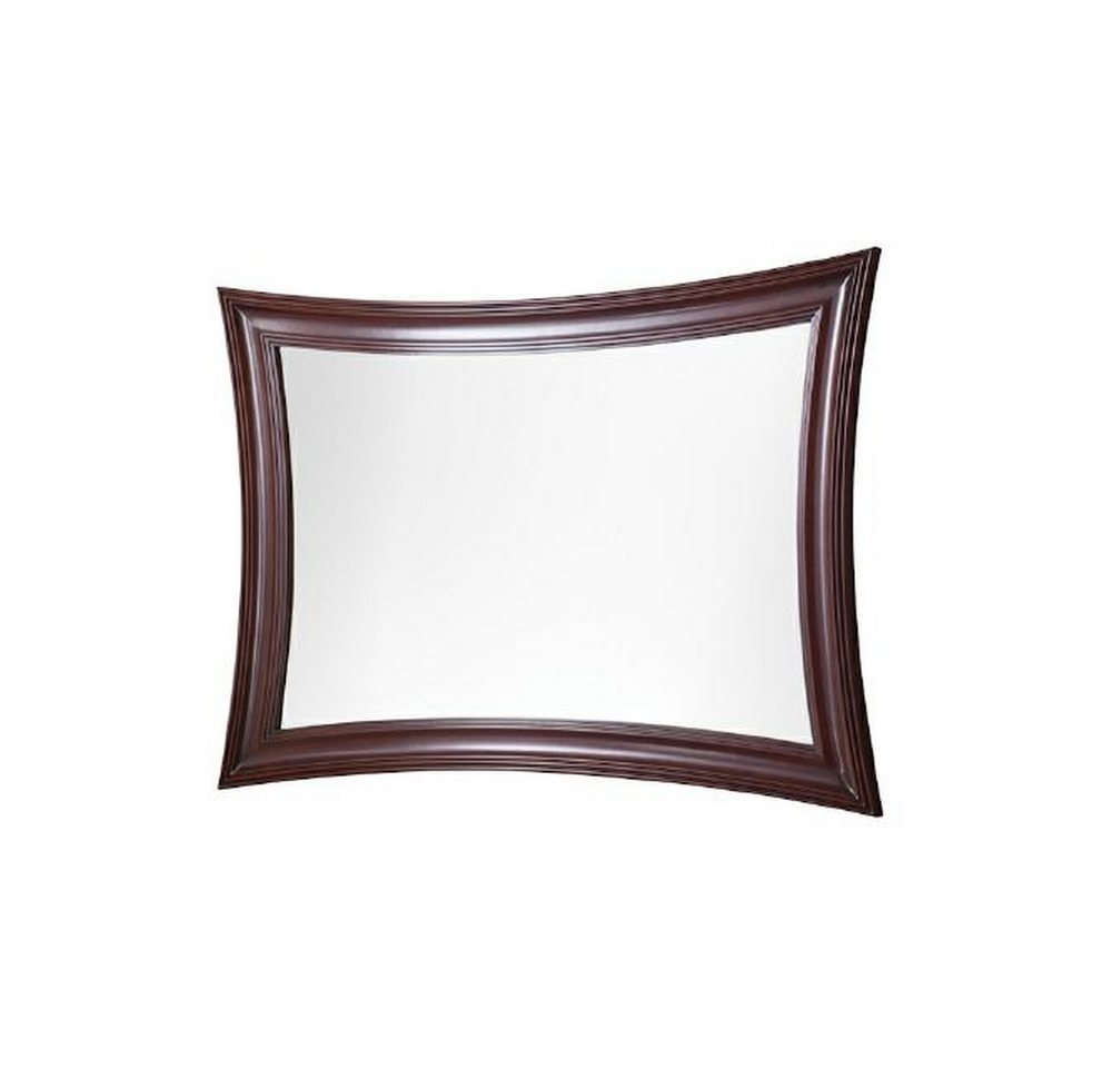 JVmoebel Wandspiegel Brauner Wandspiegel im Holzrahmen - Klassisches Design NEU, Made in Europa von JVmoebel