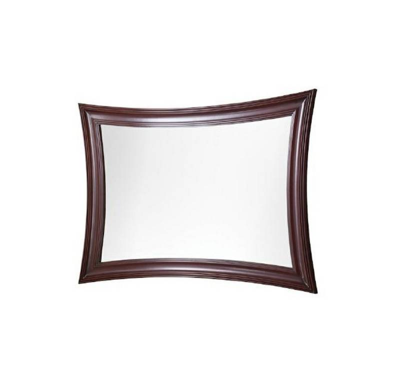 JVmoebel Wandspiegel Brauner Wandspiegel im Holzrahmen - Klassisches Design NEU, Made in Europa von JVmoebel