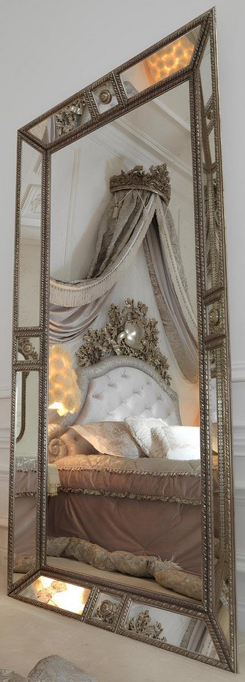 JVmoebel Wandspiegel Luxus Barock Rokoko Wandspiegel Italienische Möbel XXL, Made in Europa JVmoebel Wandspiegel Luxus Barock Rokoko Wandspiegel Italienische Möbel XXL, Made in Europa von JVmoebel
