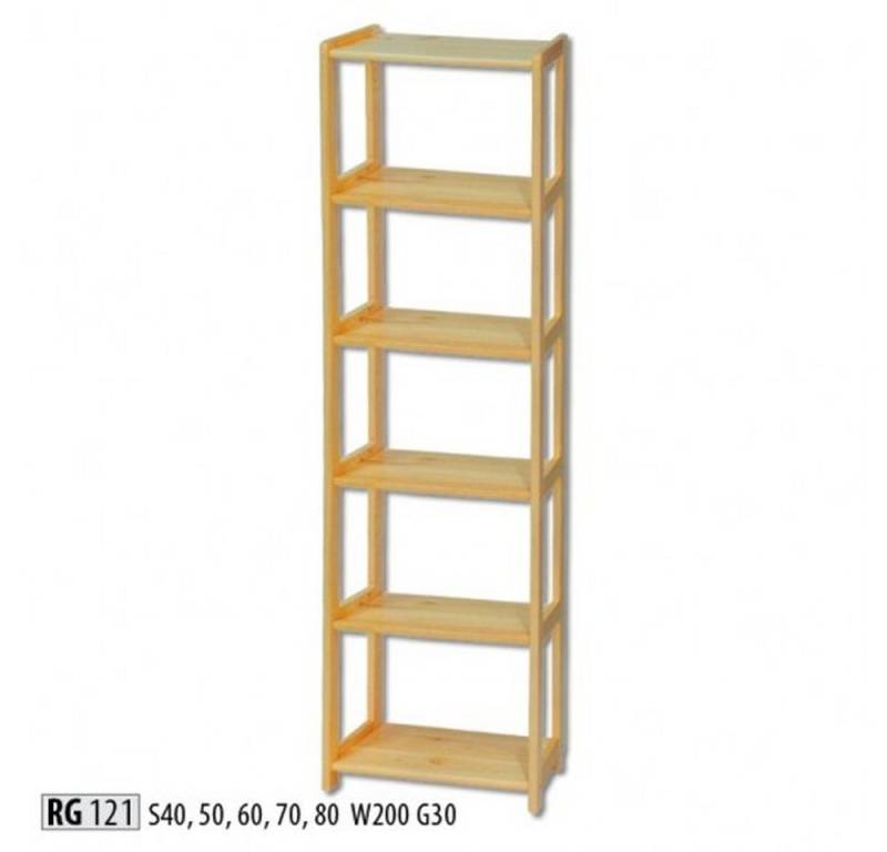 JVmoebel Standregal Handgefertigtes Bücherregal aus Massivholz - Wandregal Möbelstück, Made in Europa JVmoebel Standregal Handgefertigtes Bücherregal aus Massivholz - Wandregal Möbelstück, Made in Europa von JVmoebel