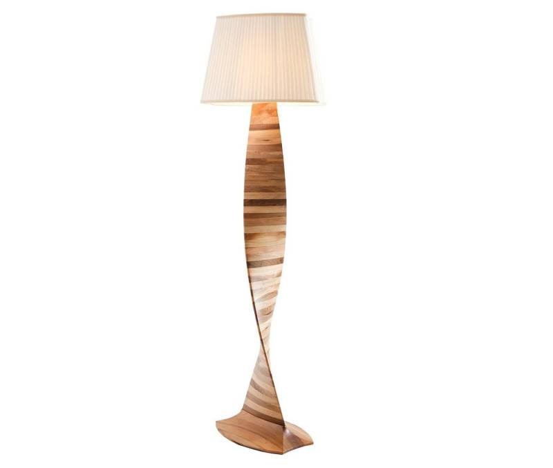 JVmoebel Stehlampe Braune Holzlampe modern dekorativ für Wohnzimmer Schlafzimmer Büro, Made in Europe JVmoebel Stehlampe Braune Holzlampe modern dekorativ für Wohnzimmer Schlafzimmer Büro, Made in Europe von JVmoebel
