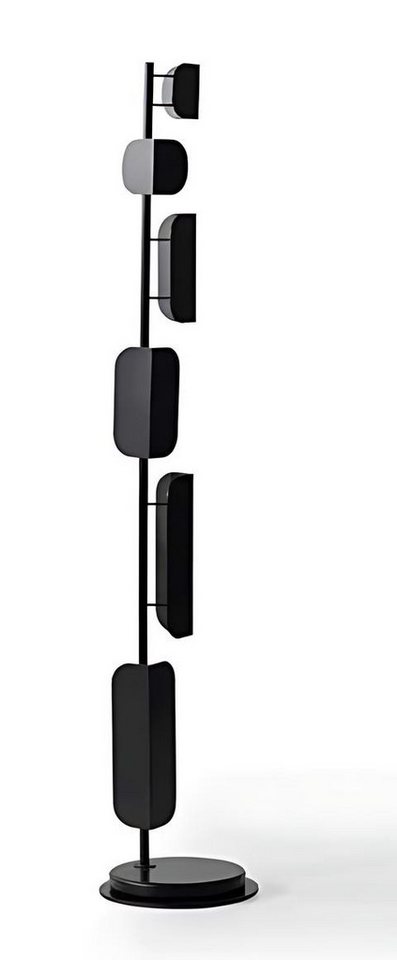 JVmoebel Stehlampe Elegante schwarze Stehlampe aus Metall mit edlem Schirm, Made in Europe JVmoebel Stehlampe Elegante schwarze Stehlampe aus Metall mit edlem Schirm, Made in Europe von JVmoebel