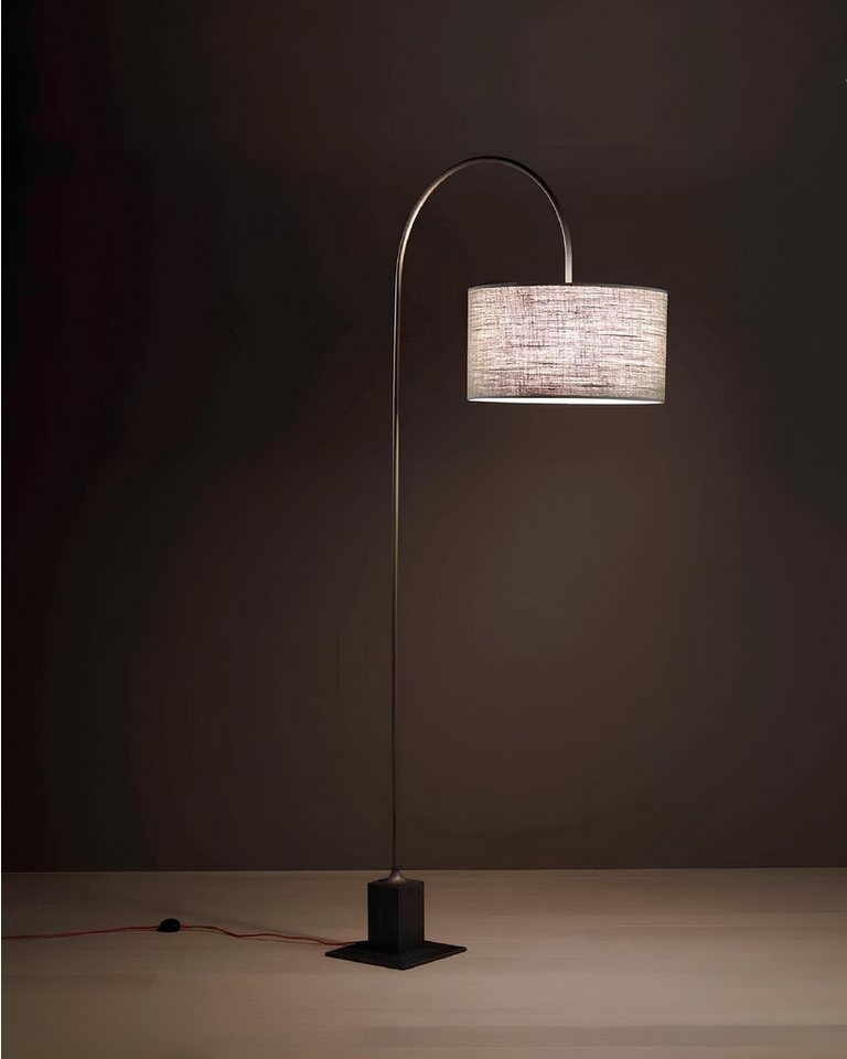 JVmoebel Stehlampe Standleuchte Wohnzimmer Leuchte Lampe Messing Bronze Bellavista, Made in Europa von JVmoebel