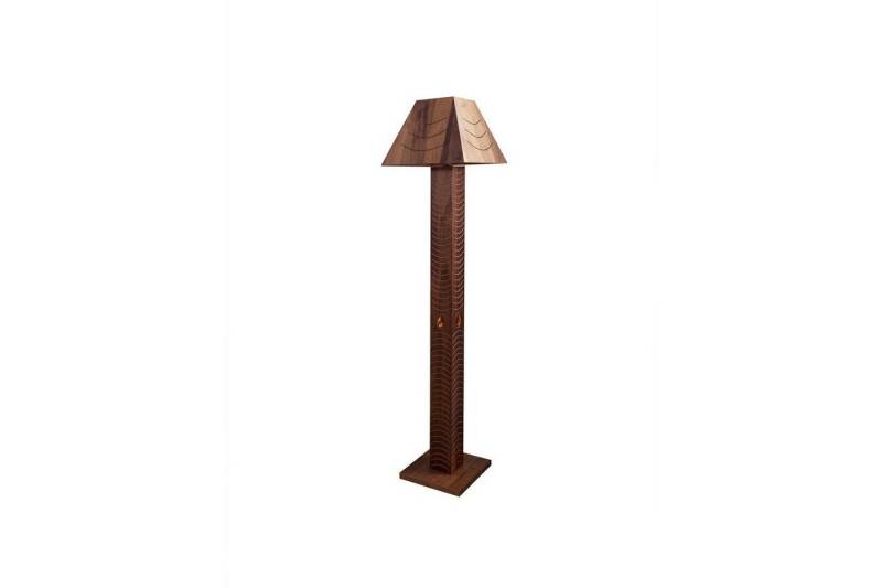 JVmoebel Stehlampe Stehleuchte Echtholz Stand Leuchten Stehlampe Lampen Luxus, Made in Europa von JVmoebel