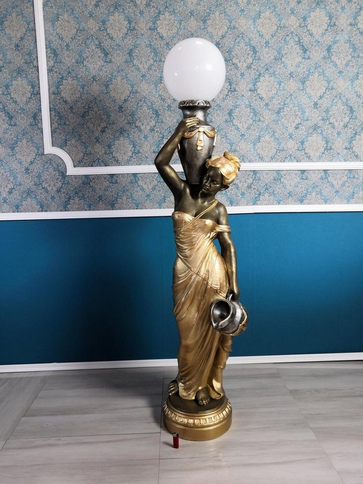 JVmoebel Stehlampe Stehleuchte Lampe Leuchte Statue Figur Neu, Made in Europa von JVmoebel