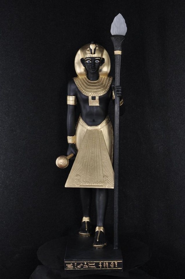 JVmoebel Stehlampe Stehleuchte Skulptur Figur Lampen Leuchte Ägypten Statue Figuren 2876, Made in Europa von JVmoebel