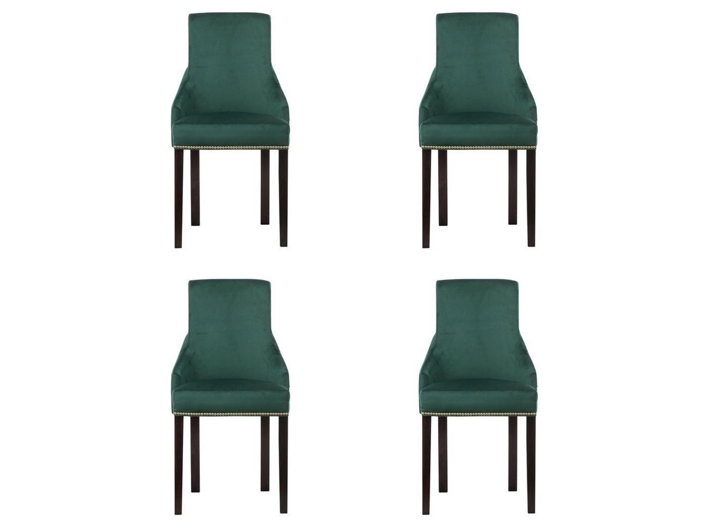 JVmoebel Stuhl 4x Design Polster Sitz Stühle Stuhl Seht Garnitur Sessel Lounge Set von JVmoebel