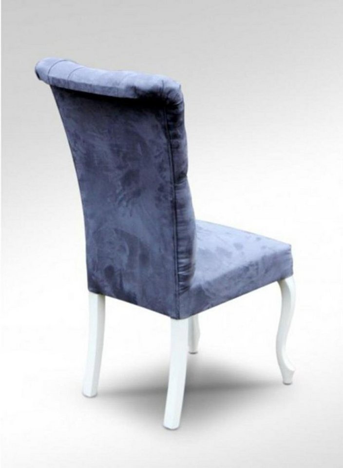 JVmoebel Esszimmerstuhl CHESTERFIELD STUHL SESSEL LEDER TEXTIL STOFF STÜHLE, Made in Europa JVmoebel Esszimmerstuhl CHESTERFIELD STUHL SESSEL LEDER TEXTIL STOFF STÜHLE, Made in Europa von JVmoebel