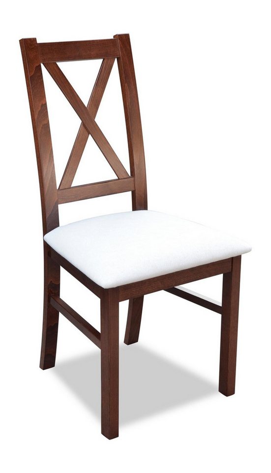 JVmoebel Stuhl, Design Holz Ess Lehn Stuhl Esszimmer Garnitur Polster Set Neu 1 Stühle JVmoebel Stuhl, Design Holz Ess Lehn Stuhl Esszimmer Garnitur Polster Set Neu 1 Stühle von JVmoebel