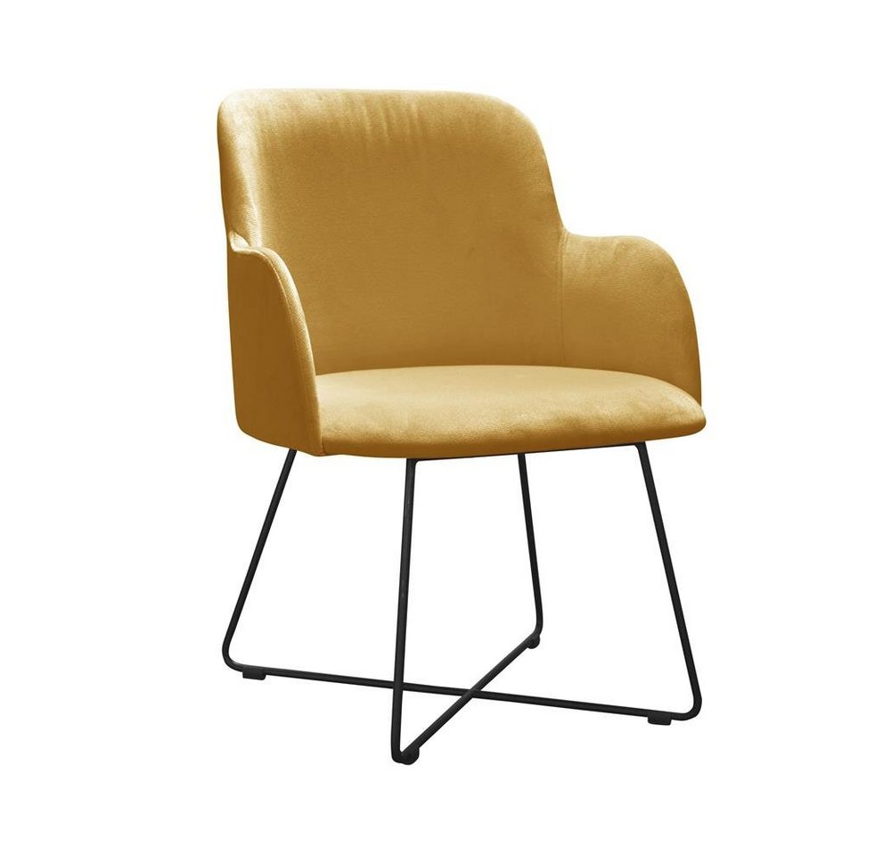 JVmoebel Stuhl, Design Set Stühle 6x Stuhl Warte Ess Zimmer Neu Gruppe Garnitur von JVmoebel