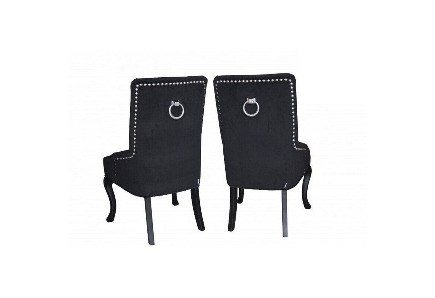 JVmoebel Stuhl Design Stühle Chesterfield Stuhl Polster Gruppe 6xSet Neu Textil von JVmoebel