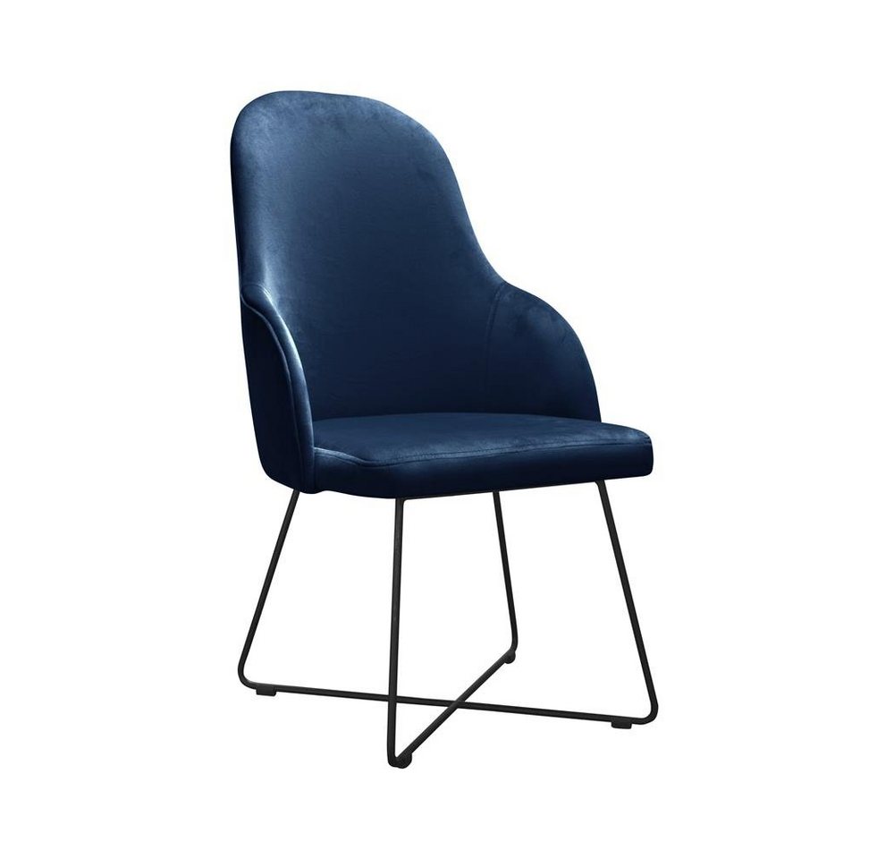 JVmoebel Stuhl, Design Stühle Stuhl Sitz Praxis Ess Zimmer Textil Stoff Polster von JVmoebel