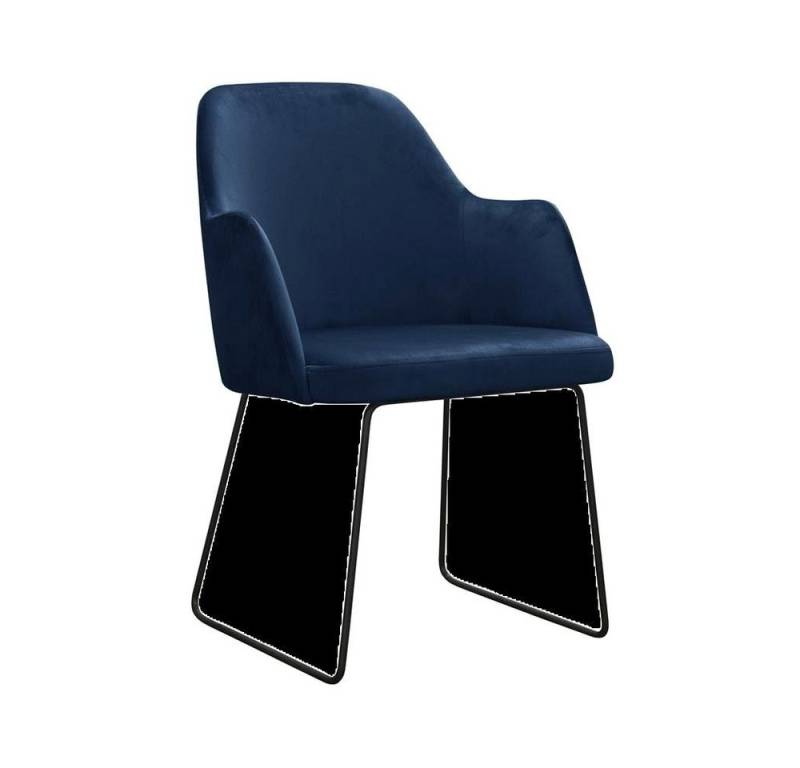 JVmoebel Stuhl Sitz Praxis Ess Zimmer Stühle Textil Stoff Polster Warte Kanzlei, Made in Europa von JVmoebel