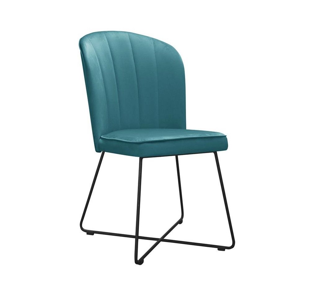 JVmoebel Stuhl Design Stuhl Sitz Praxis Ess Zimmer Stühle Textil Stoff Polster von JVmoebel