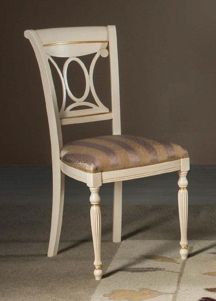 JVmoebel Stuhl, Esszimmer Holz Möbel Stühle Luxus Design Polster Stuhl Lehn Sitz von JVmoebel