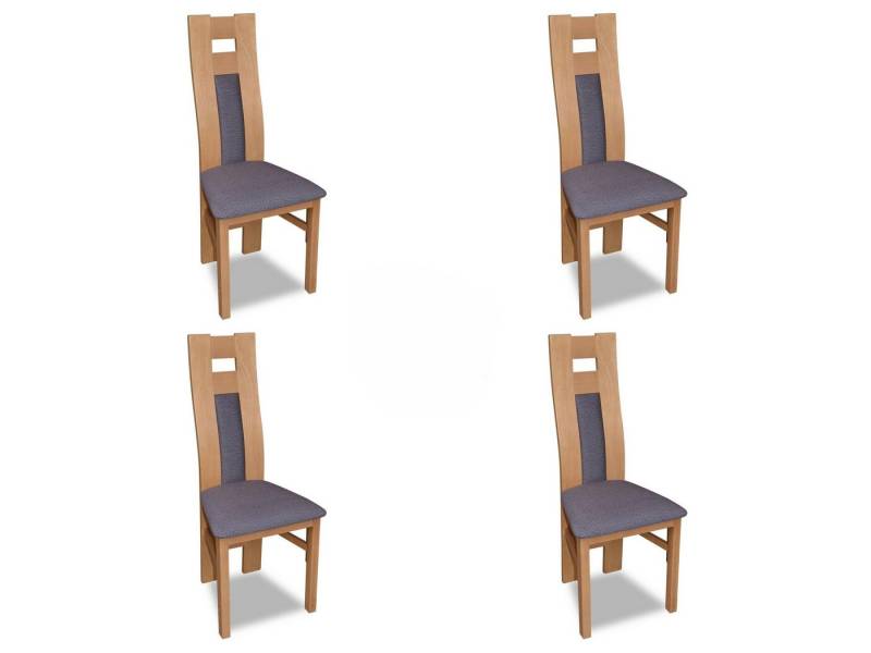 JVmoebel Küchenstuhl Gruppe Sitz Polster Lehn Stühle Garnitur Holz Massiv Sessel Set, Made in Europa von JVmoebel