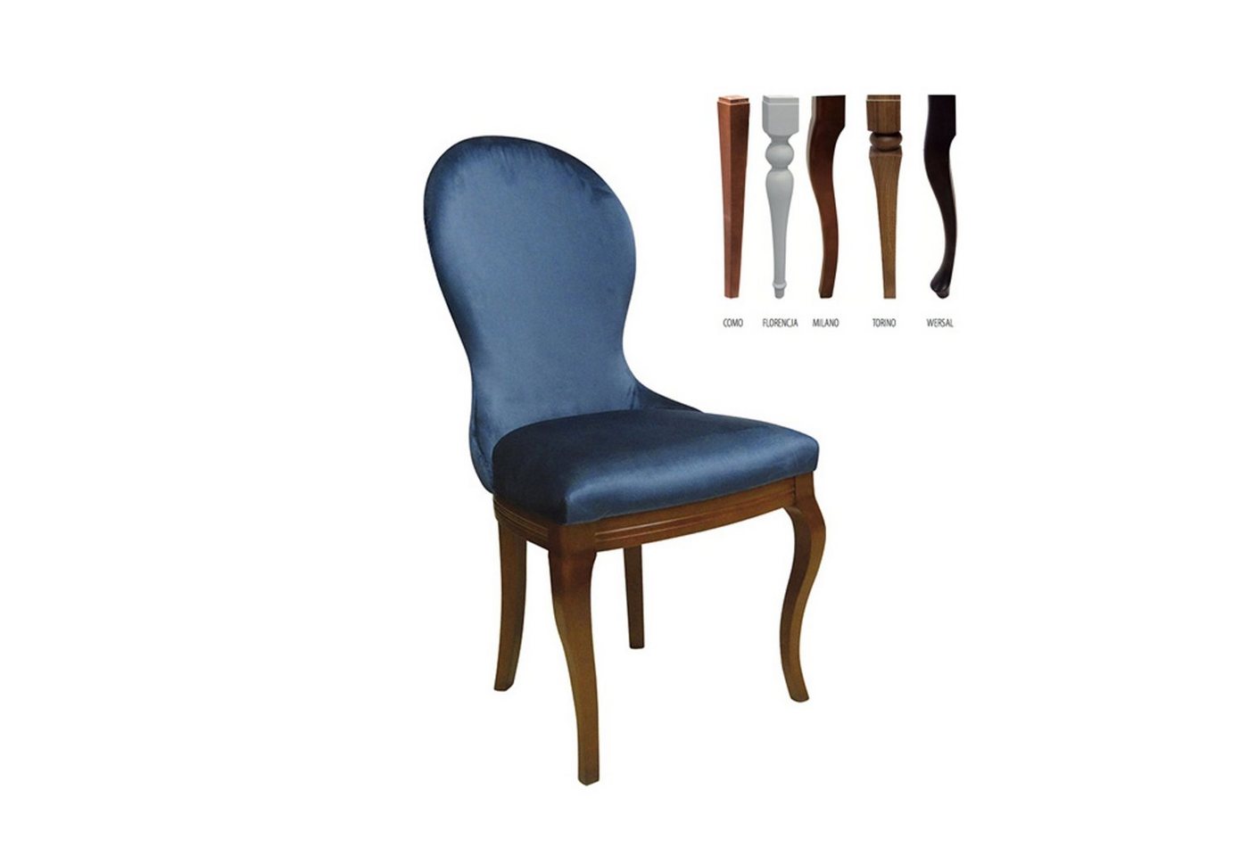 JVmoebel Stuhl, Klassische Stühle Stuhl Vintage Esszimmerstuhl Biedermeier Royal Design FL-ST3 von JVmoebel