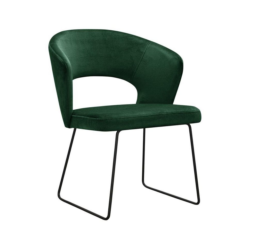 JVmoebel Stuhl Moderne Lehnstühle Gruppe 8 Stuhl Set Grüne Polster von JVmoebel