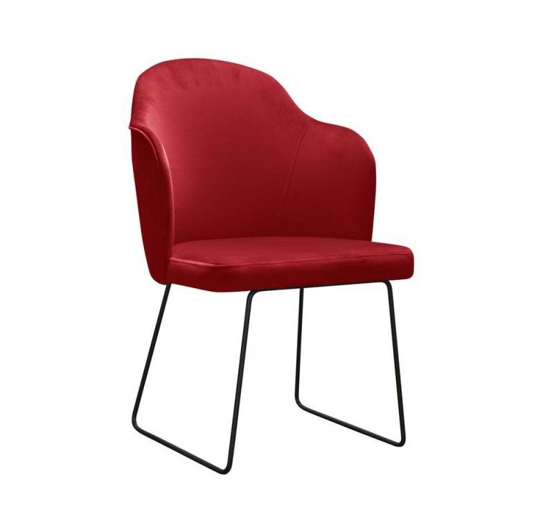 JVmoebel Armlehnstuhl Sessel 4x Lounge Sessel Polstersessel Stuhl Gruppe Restaurant, Made in Europa von JVmoebel