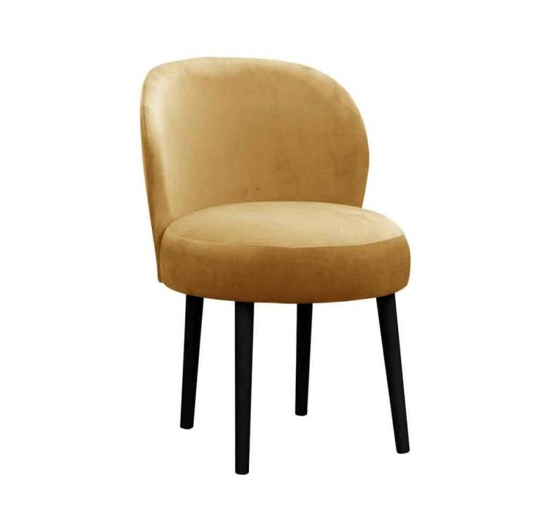 JVmoebel Stuhl Stuhl 4x Esszimmer Fernseh Club Textil Sitz Sessel Set Neu, Made in Europa von JVmoebel