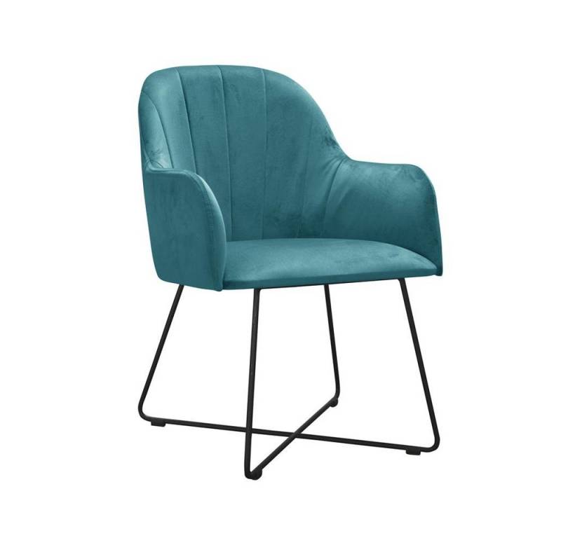 JVmoebel Stuhl Esszimmer Lounge Fernseh Club Textil Sitz Sessel Set Neu, Made in Europa von JVmoebel