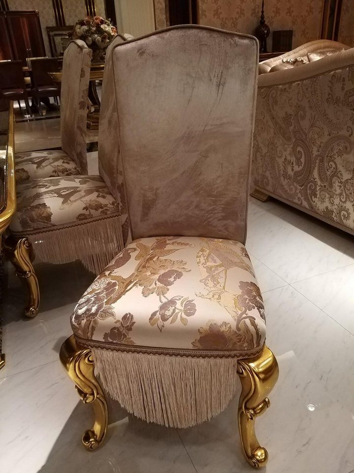 JVmoebel Stuhl, Stuhl Thron Sessel Set Esszimmer Designer Antik Stil Barock Rokoko von JVmoebel