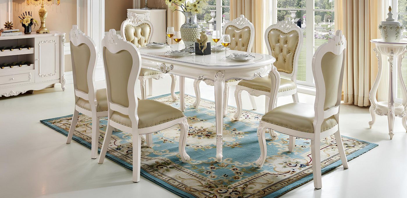 JVmoebel Stuhl 4x Stühle Gruppe Set Gastro Esszimmer Garnitur Sessel Polster Beige, Made in Europa JVmoebel Stuhl 4x Stühle Gruppe Set Gastro Esszimmer Garnitur Sessel Polster Beige, Made in Europa von JVmoebel