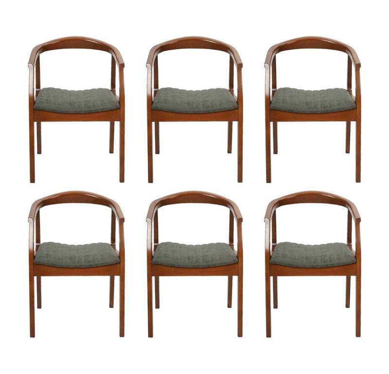 JVmoebel Esszimmerstuhl Braun Design Stühle für Esszimmer aus Holz mit Polsterung Neu, Made in Europa JVmoebel Esszimmerstuhl Braun Design Stühle für Esszimmer aus Holz mit Polsterung Neu, Made in Europa von JVmoebel