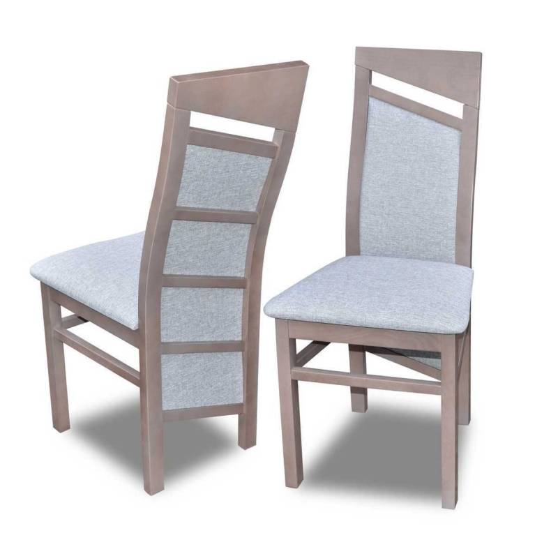 JVmoebel Küchenstuhl Braun Stuhl Polsterstuhl Modern Sitzmöbel Ess Zimmer Polster (1 St), Made in Europa von JVmoebel