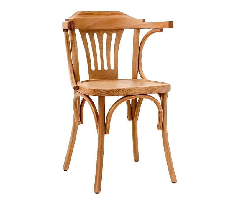 JVmoebel Stuhl Küchenstuhl Holzstuhl Stuhl Tresenstuhl Esszimmerstuhl Braun Holz (1 St), Made in Europa von JVmoebel