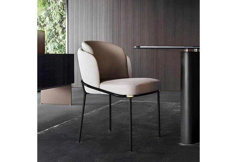 JVmoebel Esszimmerstuhl Luxuriöser Polsterstuhl aus Textil für Ihr Esszimmer, Made in Europa JVmoebel Esszimmerstuhl Luxuriöser Polsterstuhl aus Textil für Ihr Esszimmer, Made in Europa von JVmoebel