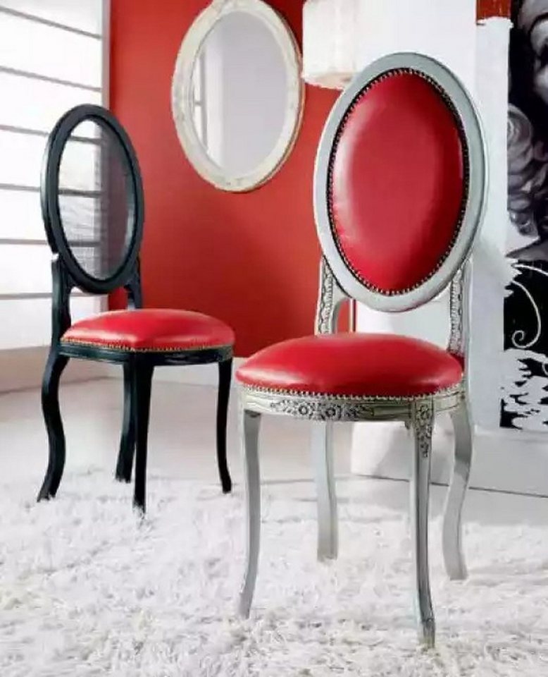 JVmoebel Esszimmerstuhl Luxuriöser Rotstuhl für Esszimmer - Designer Sitzmöbel (1 St), Made in Europa von JVmoebel