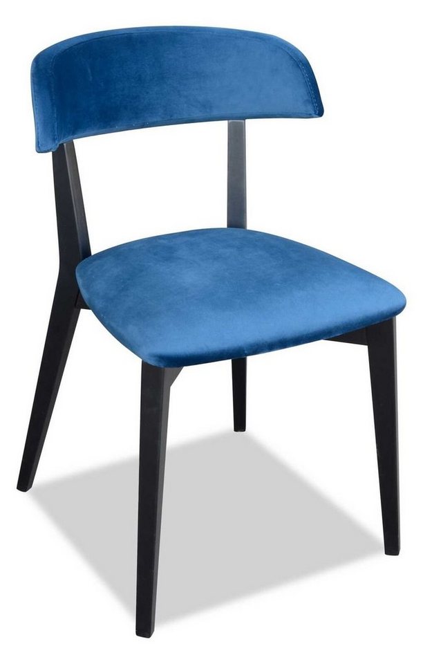 JVmoebel Stuhl Luxus Esszimmerstuhl Stuhl ohne Armlehne Esszimmer Design Textil Neu von JVmoebel