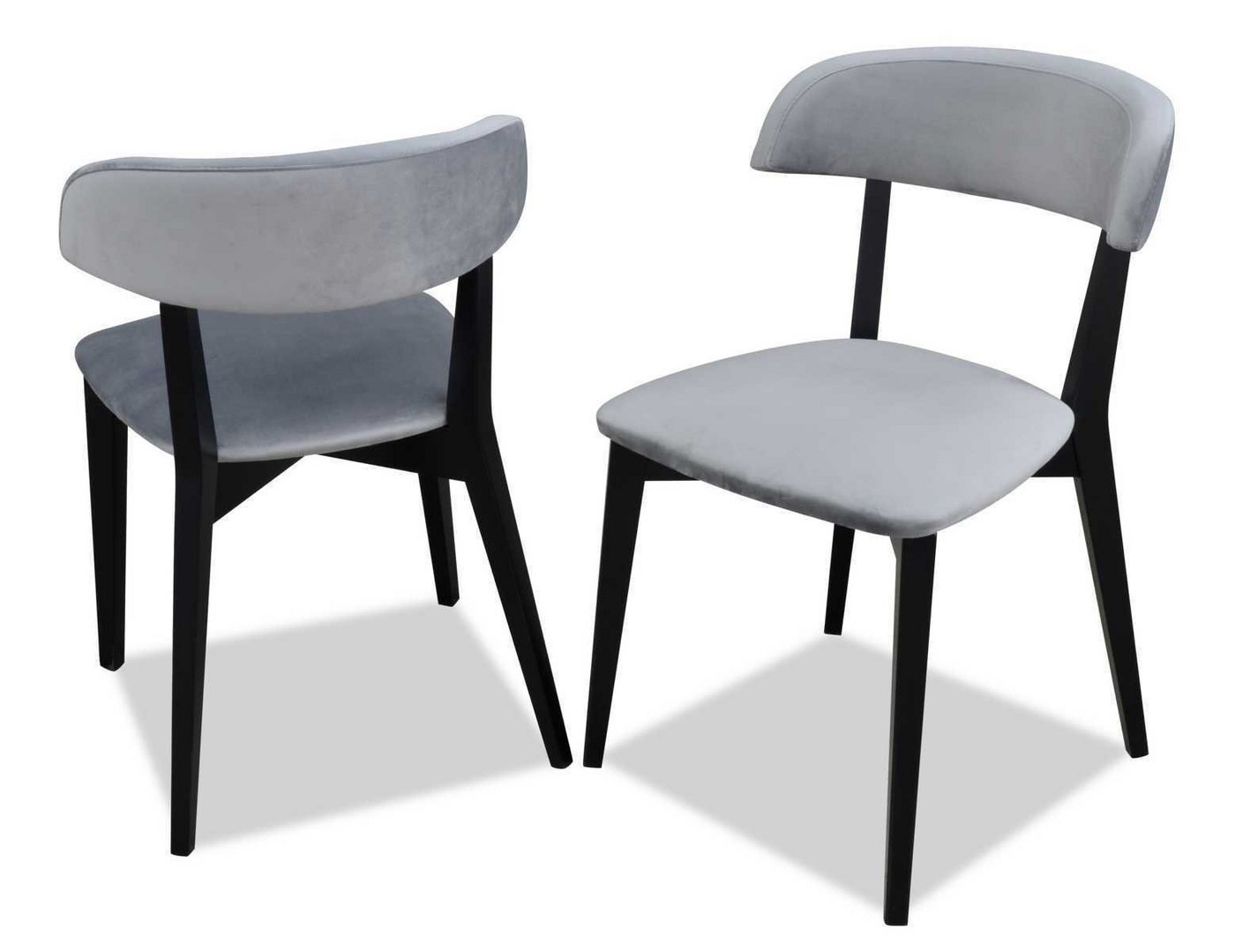 JVmoebel Stuhl Luxus Esszimmerstuhl Stuhl ohne Armlehne Esszimmer Design Textil Neu von JVmoebel