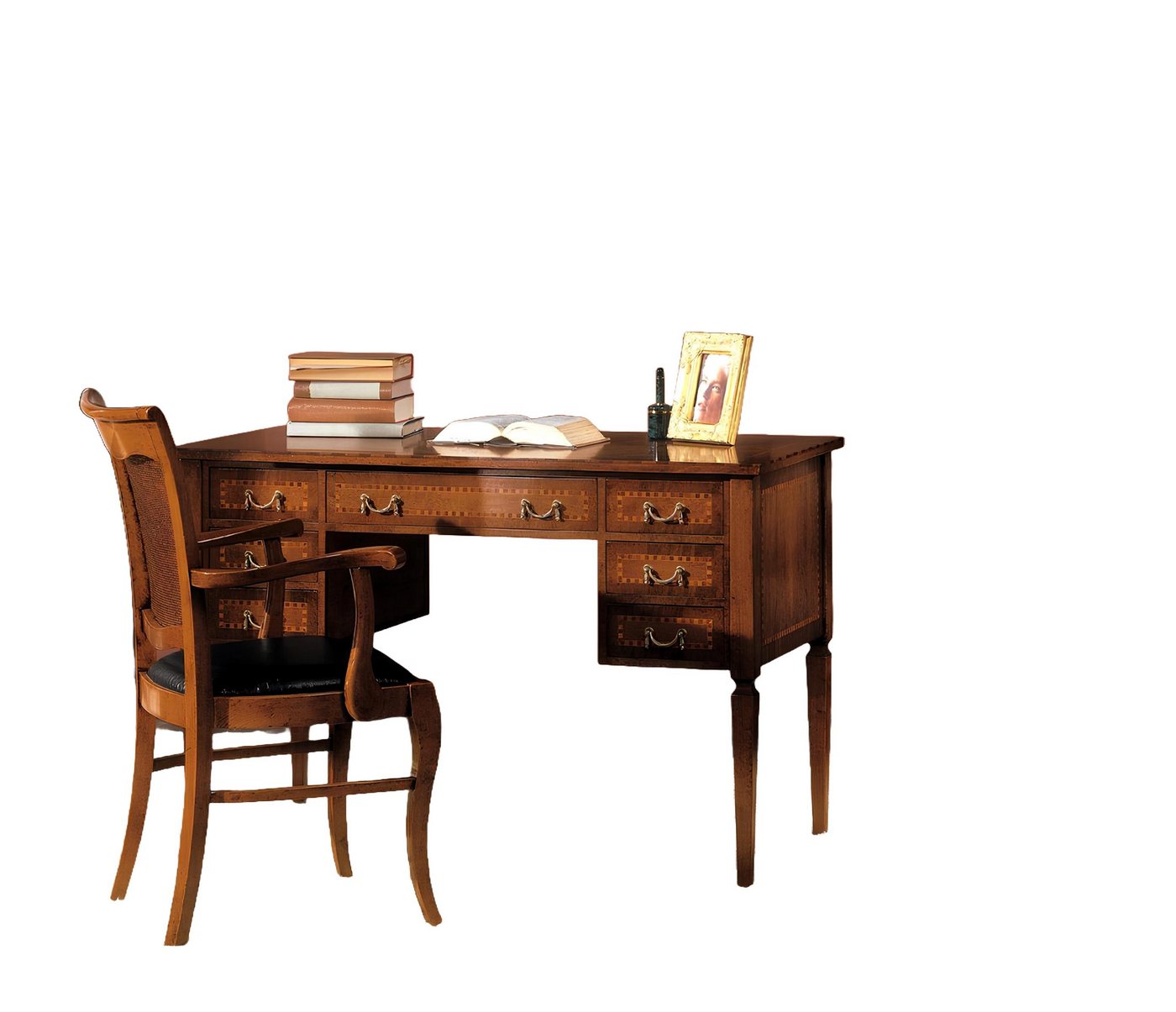JVmoebel Stuhl Schreibtischstuhl Holz mit Armlehnen für Büro Möbel Italienisch, Made in Europa JVmoebel Stuhl Schreibtischstuhl Holz mit Armlehnen für Büro Möbel Italienisch, Made in Europa von JVmoebel