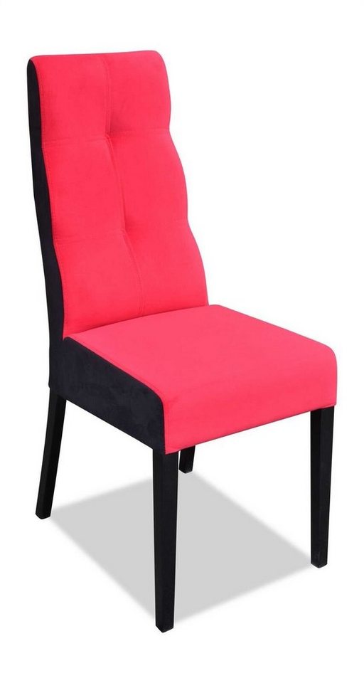 JVmoebel Stuhl Stuhl Holz Polsterstuhl Esszimmer Luxus Design Lehnstuhl Echtholz Neu (1 St) von JVmoebel