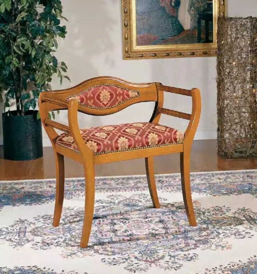 JVmoebel Stuhl Stuhl Polster Sitz Designer Textil Polsterstuhl Sitzmöbel Telefon (1 St), Made in Italy von JVmoebel