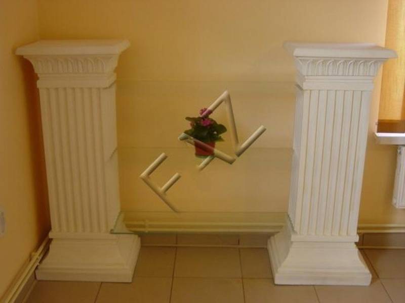 JVmoebel TV-Schrank Regal Säule Figuren Skulpturen Standfuß Deko Statue RTV Made in Europa von JVmoebel