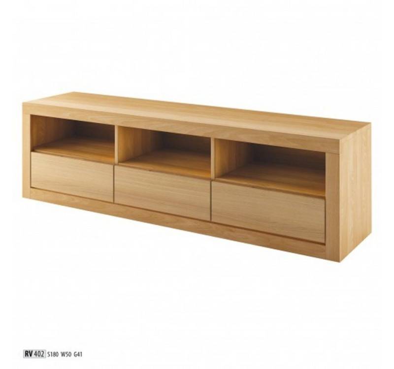 JVmoebel TV-Schrank Sideboard TV Lowboard RTV Schrank Wohnzimmer Handarbeit Vollholz von JVmoebel