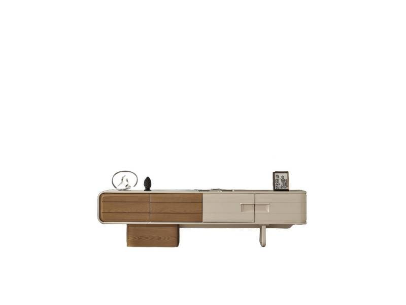 JVmoebel TV-Schrank Weiß tv Wand Schrank Vitrine Regal Wohnzimmer Fernseher (1-St., TV Ständer) Made in Europa von JVmoebel