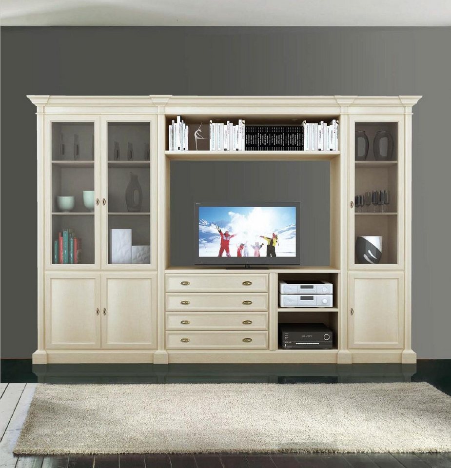 JVmoebel TV-Wand Holzregal für Wohnzimmer - TV Schrank und Wandschränke Möbel, Made in Europa JVmoebel TV-Wand Holzregal für Wohnzimmer - TV Schrank und Wandschränke Möbel, Made in Europa von JVmoebel
