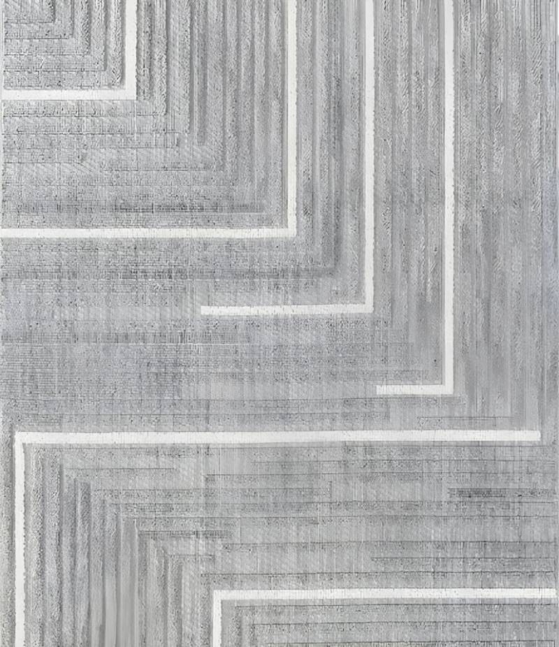 JVmoebel Teppich Grau Teppich Geometrisches Wohnzimmer Arbeitszimmer Kurzflor Weiß, Höhe: 170 mm, Made in Europa JVmoebel Teppich Grau Teppich Geometrisches Wohnzimmer Arbeitszimmer Kurzflor Weiß, Höhe: 170 mm, Made in Europa von JVmoebel