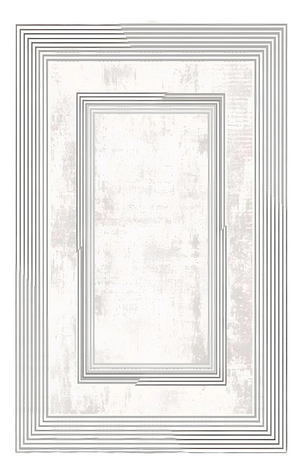 JVmoebel Teppich Luxusteppiche Moderne Orientteppiche Teppich Grau Abstrakt, Rechteckig, Made in Europa JVmoebel Teppich Luxusteppiche Moderne Orientteppiche Teppich Grau Abstrakt, Rechteckig, Made in Europa von JVmoebel